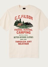 FILSON  FILSON SS Frontier Graphic T- Shirt -  Birch