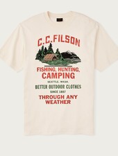 FILSON  FILSON SS Frontier Graphic T- Shirt -  Birch