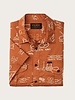 FILSON  FILSON Washed SS Feather Cloth Shirt - Bourbon Knots