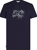 Icebreaker  ICEBREAKER Mens Tech Lite SS Crewe Van Life - Navy