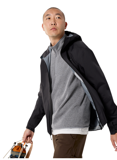 Arcteryx  ARCTERYX M's Covert Cardigan Fleece - Cloud Heather Void