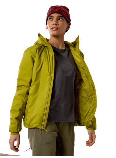 Arcteryx  ARCTERYX Womens Atom SV Hoody - Olive Moss