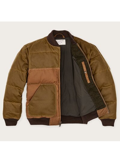 FILSON  FILSON Down Bomber Jacket - Dark Tan