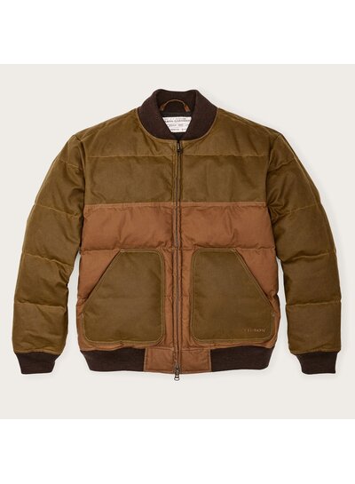FILSON  FILSON Down Bomber Jacket - Dark Tan