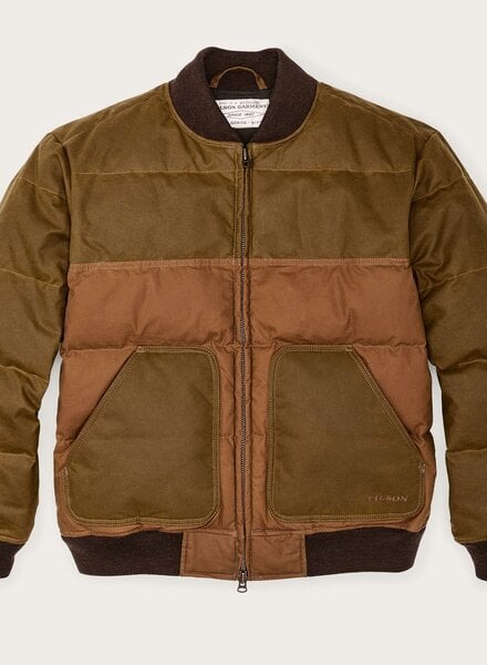 FILSON  FILSON Down Bomber Jacket - Dark Tan