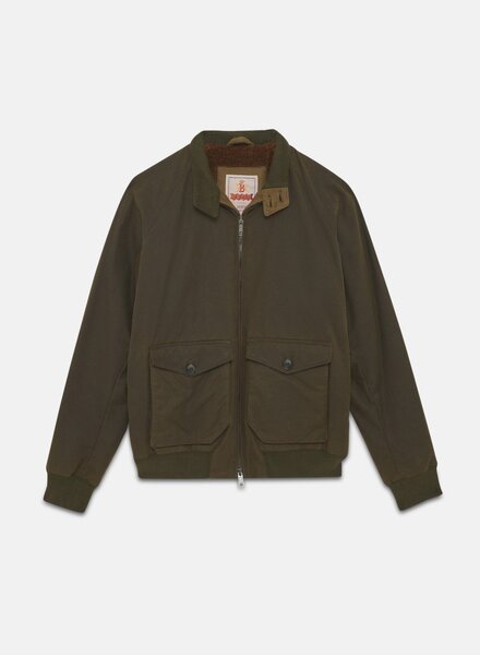 Baracuta Baracuta  G9 Waxed Pocket - Deep Moss