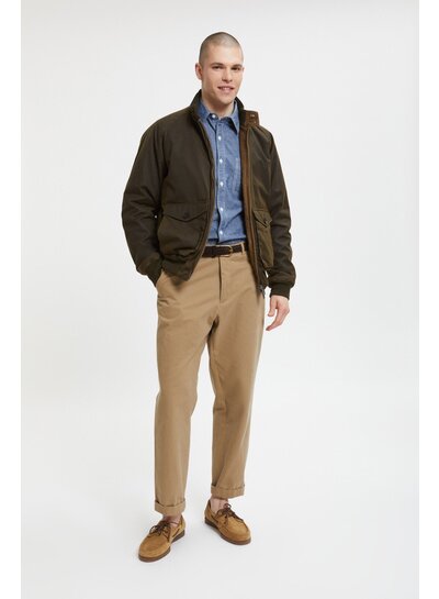 Baracuta Baracuta  G9 Waxed Pocket - Deep Moss