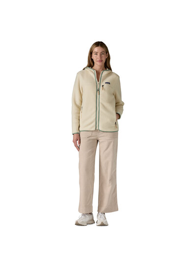 Patagonia  PATAGONIA Womens Retro Pile Hoody - Natural