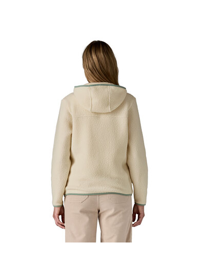 Patagonia  PATAGONIA Womens Retro Pile Hoody - Natural