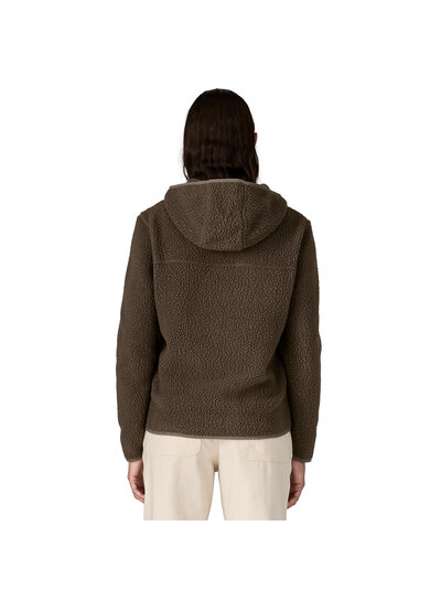 Patagonia  PATAGONIA Womens Retro Pile Hoody - Otter Brown