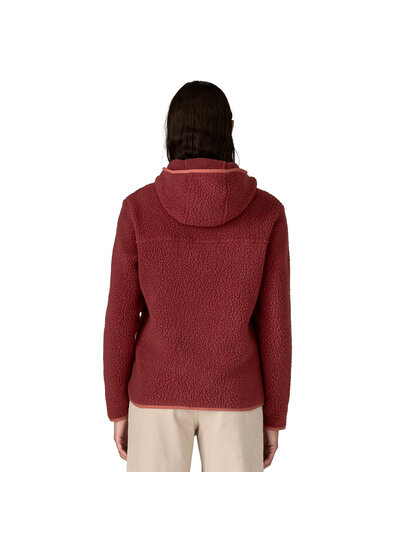 Patagonia  PATAGONIA Womens Retro Pile Hoody - Sequoia Red
