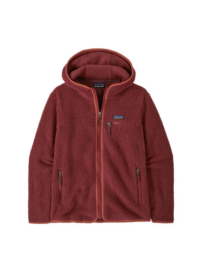 Patagonia  PATAGONIA Womens Retro Pile Hoody - Sequoia Red