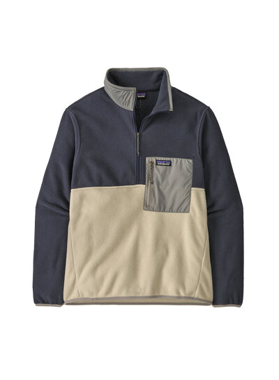 Patagonia  Patagonia Mens Microdini Half Zip Fleece Pullover  - Pelican