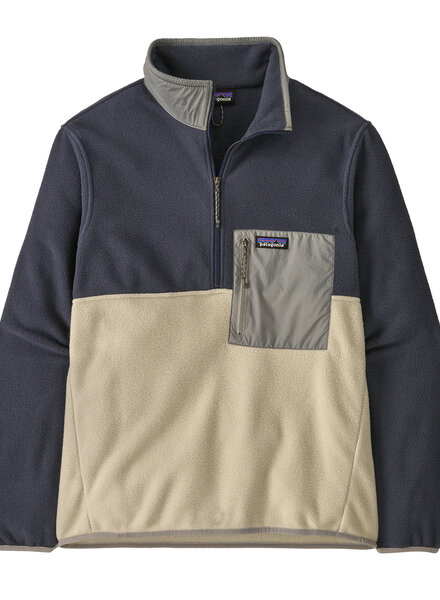 Patagonia  Patagonia Mens Microdini Half Zip Fleece Pullover  - Pelican