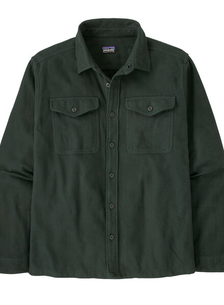 Patagonia  Patagonia Mens Organic Cotton Fjord Flannel Shirt - Old Growth Green