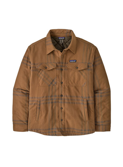 Patagonia  Patagonia Mens Insulated Fjord Flannel Shirt - Deer Brown