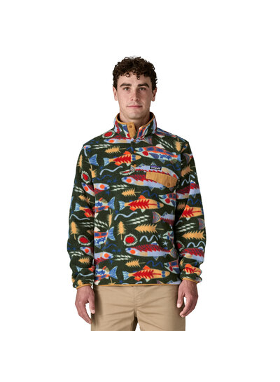 Patagonia  Patagonia Mens Synchilla Snap-T Fleece Pullover   - Old Growth Green