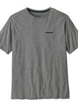 Patagonia  Patagonia Men's Fitz Roy Icon Responsibili-Tee - Gravel Heather
