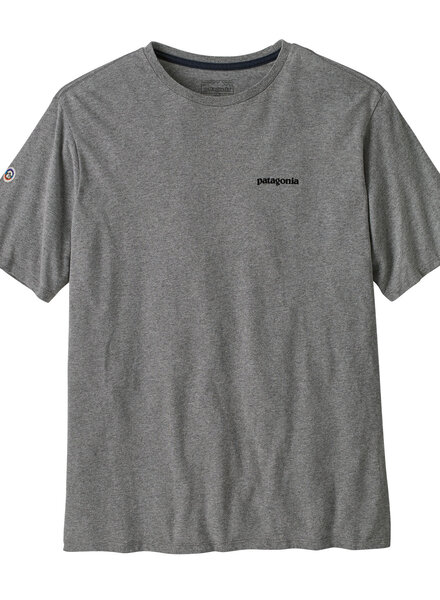 Patagonia  Patagonia Men's Fitz Roy Icon Responsibili-Tee - Gravel Heather