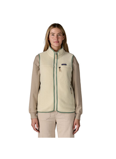 Patagonia  PATAGONIA Womens Retro Pile Vest - Natural
