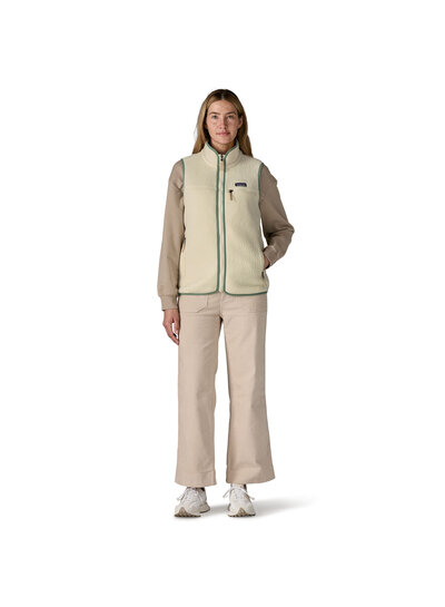 Patagonia  PATAGONIA Womens Retro Pile Vest - Natural