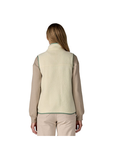 Patagonia  PATAGONIA Womens Retro Pile Vest - Natural