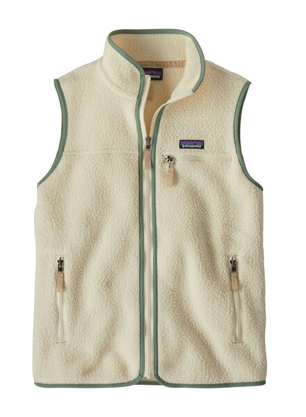 Patagonia  PATAGONIA Womens Retro Pile Vest - Natural