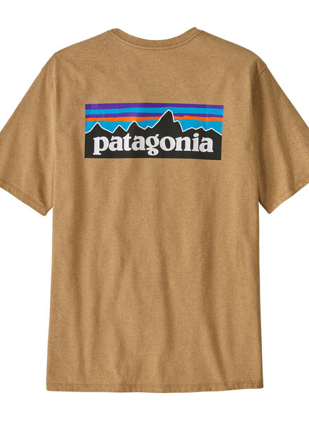 Patagonia  Patagonia Men's P-6 Logo Responsibili-Tee - Talon Gold