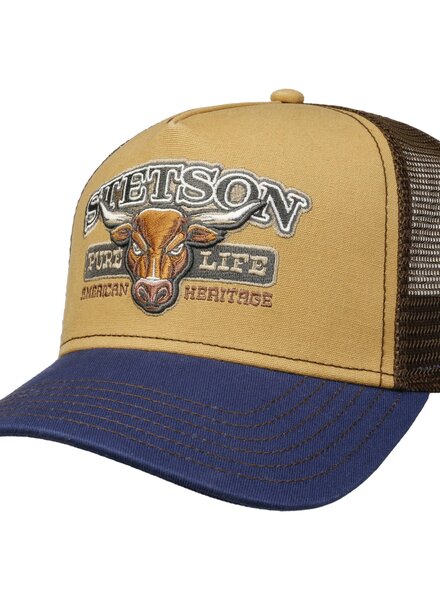 Stetson Stetson Trucker Cap Bull - Blue Beige