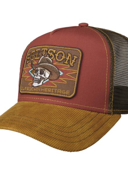 Stetson Stetson Trucker Cap Skull - Red
