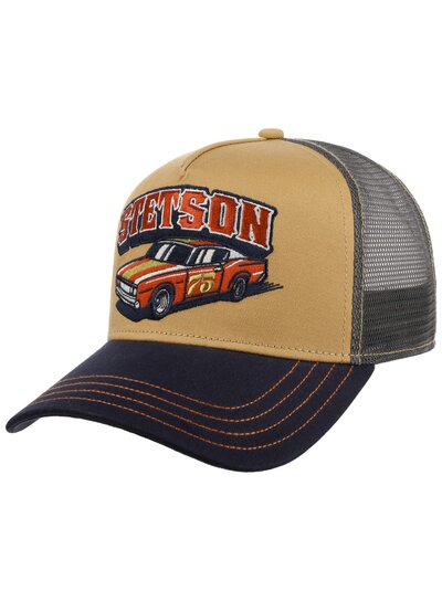 Stetson Stetson Trucker Cap Indy - Navy Ochre