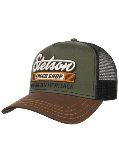 Stetson Stetson Trucker Cap Speed Shop - Olive