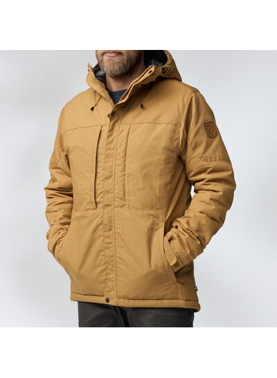 Fjällräven  FJÄLLRÄVEN Mens  Skogsö Padded Jacket - Buckwheat Brown