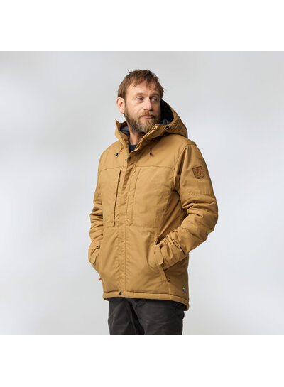 Fjällräven  FJÄLLRÄVEN Mens  Skogsö Padded Jacket - Buckwheat Brown