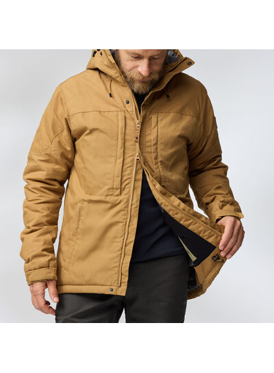 Fjällräven  FJÄLLRÄVEN Mens  Skogsö Padded Jacket - Buckwheat Brown