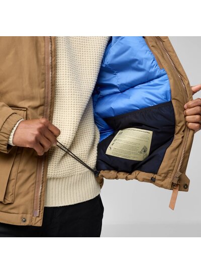 Fjällräven  FJÄLLRÄVEN Mens  Övik Padded Jacket - Laurel Green