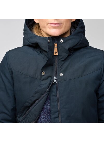 Fjällräven  FJÄLLRÄVEN W's Stina Padded Jacket - Dark Navy
