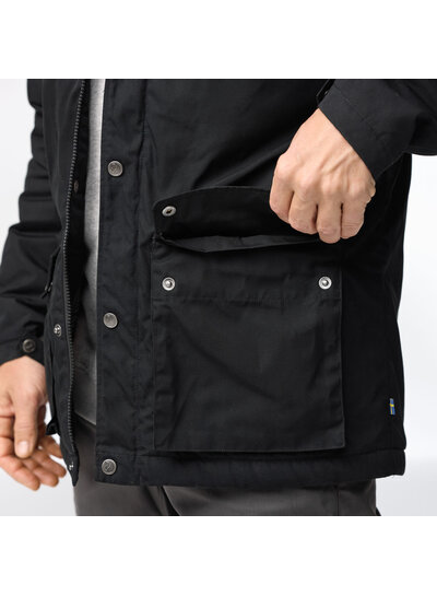 Fjällräven  FJÄLLRÄVEN Mens Greenland Winter Jacket - Black