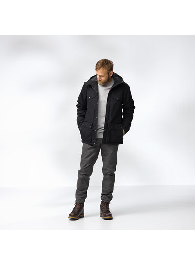 Fjällräven  FJÄLLRÄVEN Mens Greenland Winter Jacket - Black