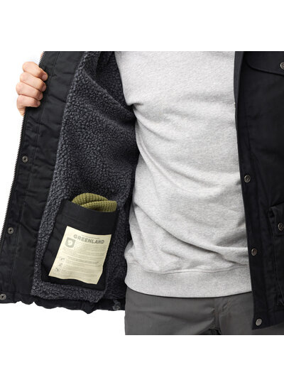 Fjällräven  FJÄLLRÄVEN Mens Greenland Winter Jacket - Black