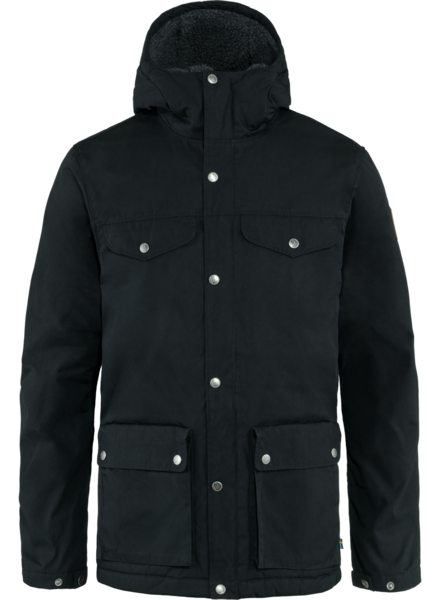 Fjällräven  FJÄLLRÄVEN Mens Greenland Winter Jacket - Black
