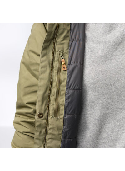 Fjällräven  FJÄLLRÄVEN  Kiruna Padded Parka W`s - Green