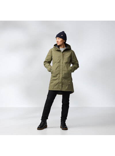 Fjällräven  FJÄLLRÄVEN  Kiruna Padded Parka W`s - Green