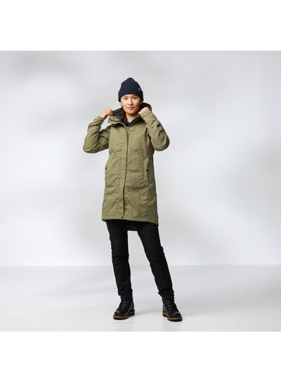 Fjällräven  FJÄLLRÄVEN  Kiruna Padded Parka W`s - Green