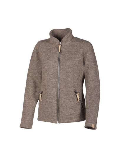 Ivanhoe Ivanhoe of Sweden Womens NLS Twig Full Zip - Nutmeg