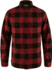 Fjällräven  FJÄLLRÄVEN Mens Övik Heavy Flannel Shirt -  Red