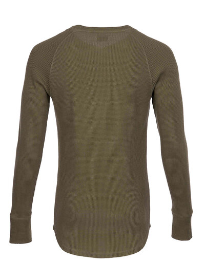 Pike Brothers Pike Brothers 1936 Waffle Shirt - Army Green