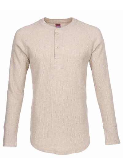 Pike Brothers Pike Brothers 1936 Waffle Shirt - Natural