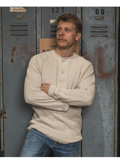 Pike Brothers Pike Brothers 1936 Waffle Shirt - Natural