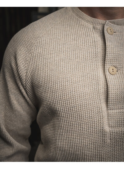 Pike Brothers Pike Brothers 1936 Waffle Shirt - Natural